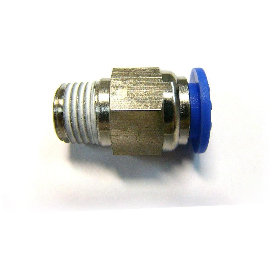 PM Male Straight Push-Fit Air Fitting – 200 PSI Pneumatic Tube Connector